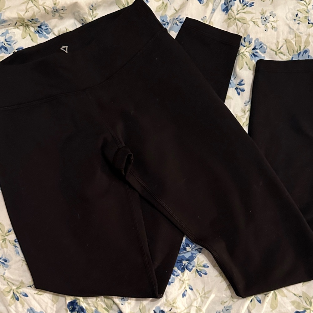 Ivivva Black Reversible Leggings TWO PAIRS